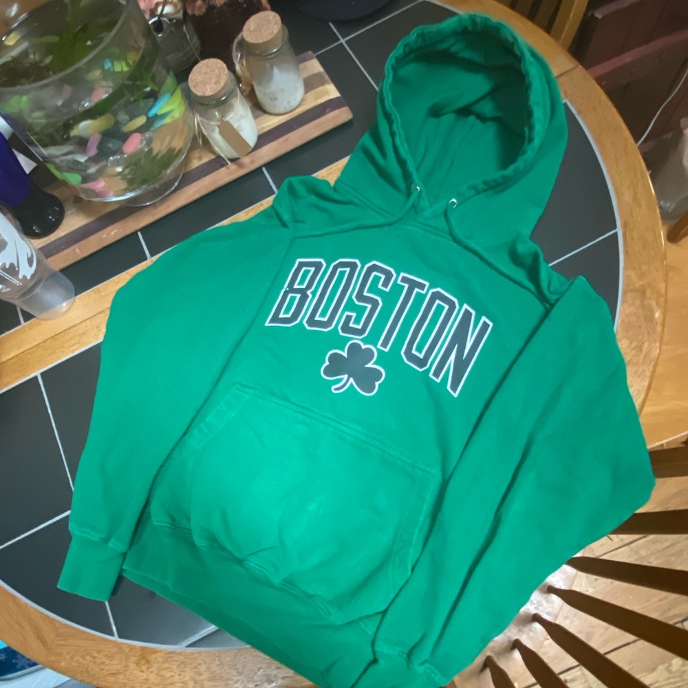 Green Boston official hoodie Mens small